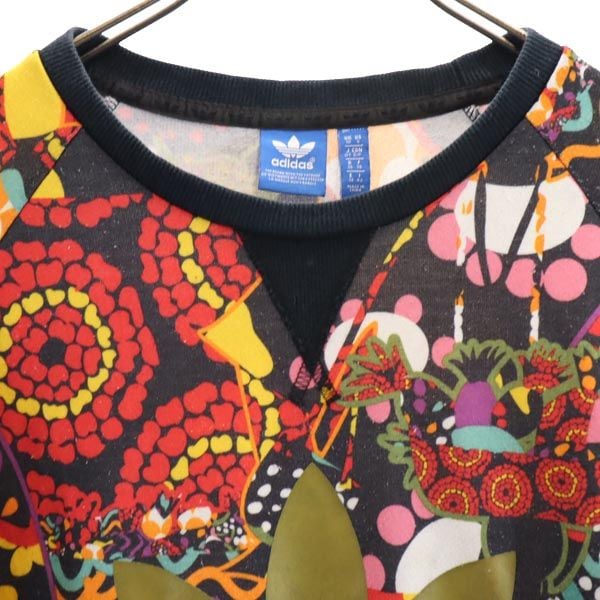 トレフォイルロゴ 総柄 長袖 トレーナー OT スウェット レディース