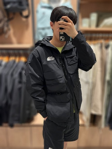 MS STORAGE WP JACKET NJ2HQ56 マウンテンパーカー マウンテン ウィンドブレーカー 防寒 防水 速乾 透湿 ドライベント メンズ レディース 新作 フード付き 韓国 ミドル