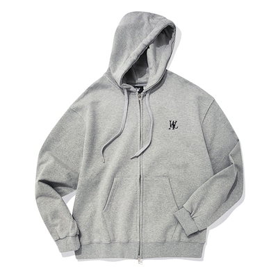 【WOOALONG】★韓国大人気★Signature hood zip-up WOOALONG】☆韓国大人気☆Signature hood zip-up (WOOALONG