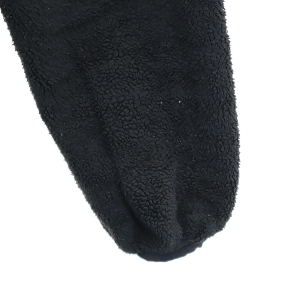 長袖 フリースジャケット S ブラック系 レディース