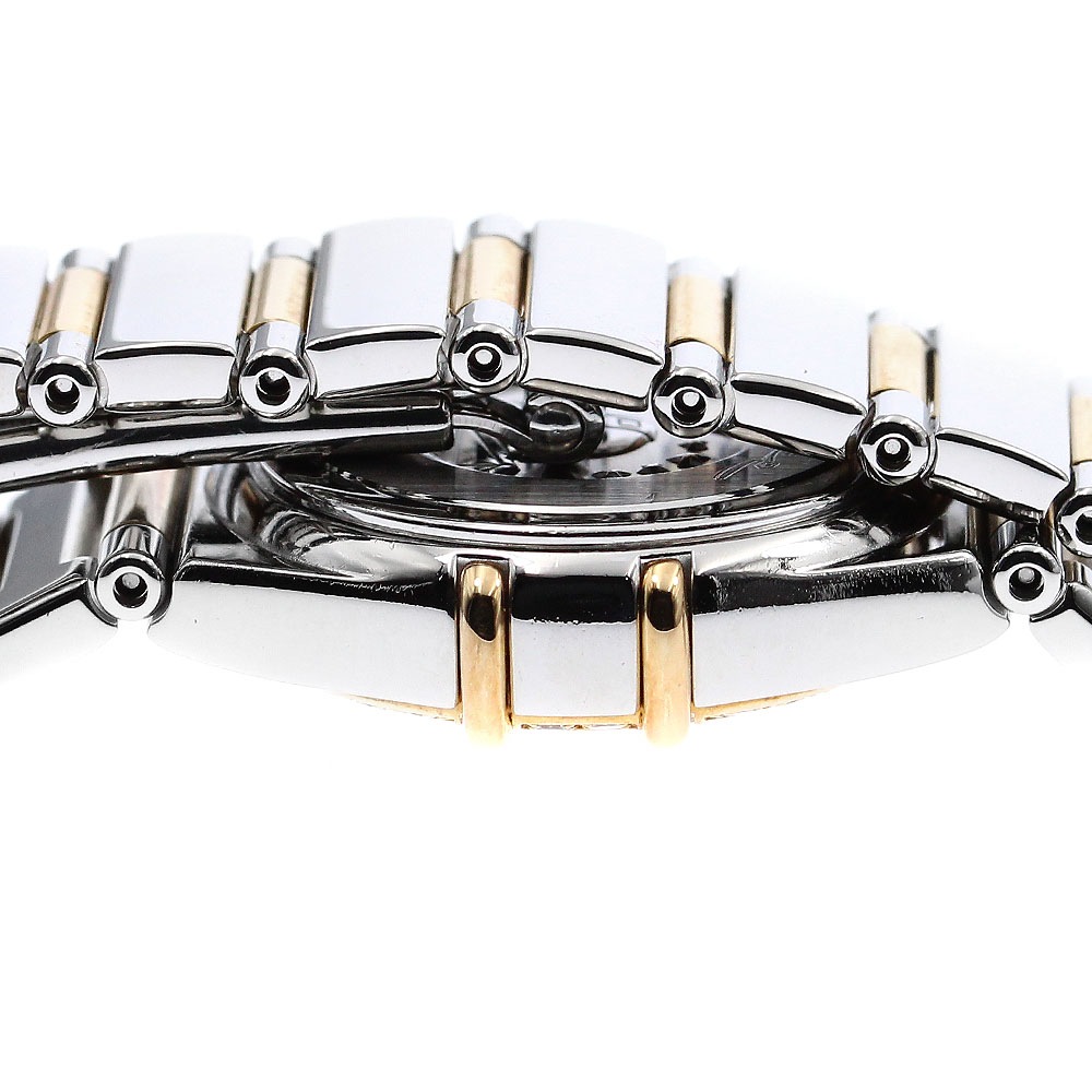 オメガ OMEGA 1365.71 コンステレーション SS/YG ダイヤベゼル クォーツ レディース 箱付き_889531【中古】