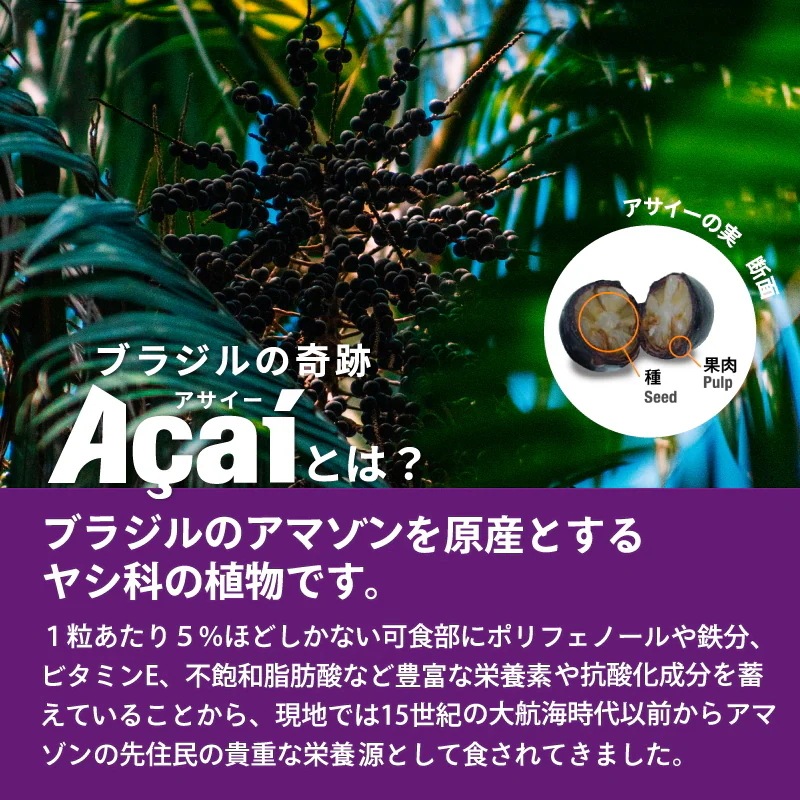 お家でアサイーボウル 7P 100g×84パック(12袋セット) 冷凍 お家でアサイーボウル 7P 100g×84パック(12袋セット) 冷凍