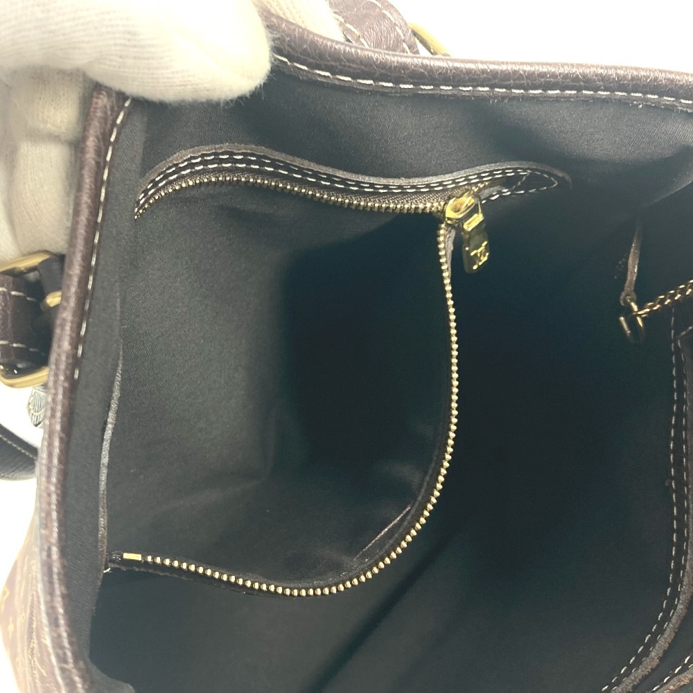 ショルダーバッグ M95226 バケットPM モノグラムミニ ポーチ付き カバン 肩掛け トートバッグ ばけつ型 モノグラムミニキャンバス フザン ブラウン