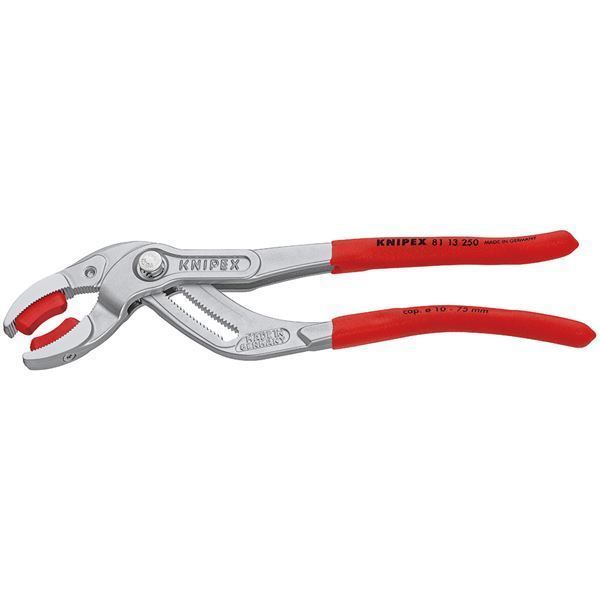KNIPEX(クニペックス)8113-250 パイププライヤー(プラスチックアゴ付)(SB) KNIPEX(クニペックス)8113-250 パイププライヤー(プラスチックアゴ付)(SB)