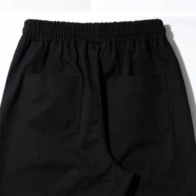 WV PROJECT コットンダイイングパラシュートバンディングパンツブラック JNLP7702