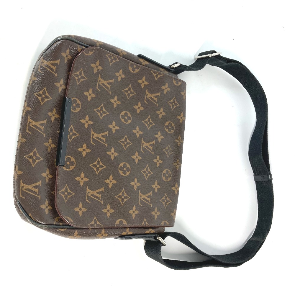 ショルダーバッグ M40935 ディストリクトPM モノグラムマカサー 斜め掛け カバン ポシェット モノグラムマカサーキャンバス ブラウン
