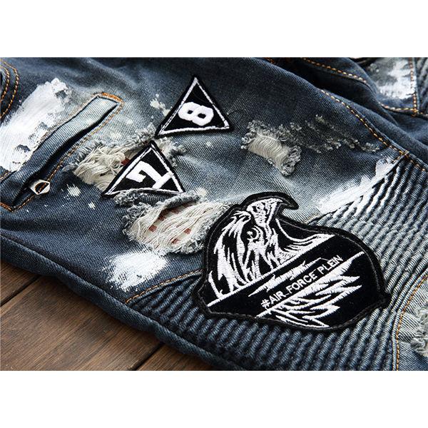 人気新作デニムパンツ メンズとファッション デニムジーンズ スキニーデニムパンツ 刺繍 とら スリムデニム ワッペン MA1 アメリカン 美脚 春夏 バレンタイン 人気新作デニムパンツ メンズとファッション デニムジーンズ スキニーデニムパンツ 刺繍 とら スリムデニム ワッペン MA1 アメリカン 美脚 春夏 バレンタイン