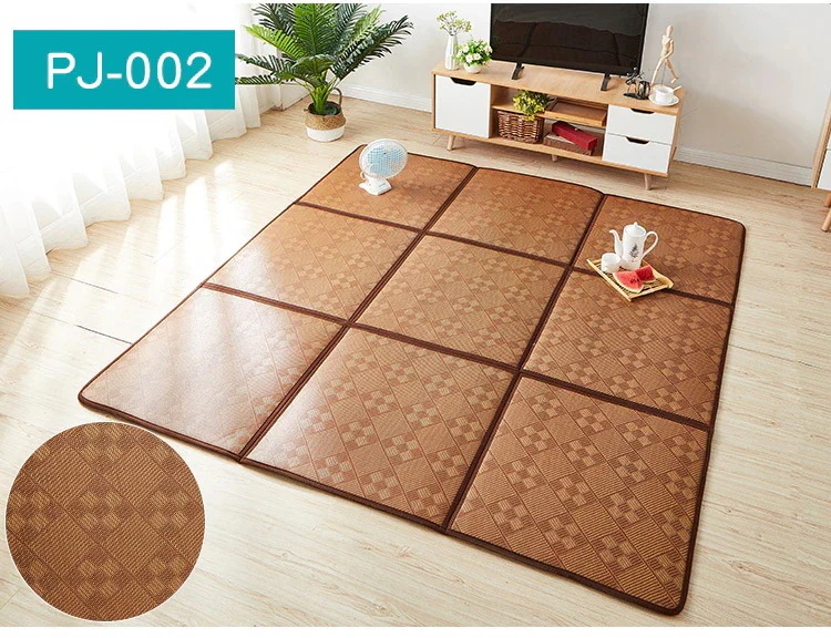 【20点セット】急速出荷13スタイル 折りたたみ可能 籐 あじろ 敷物 60*1cm ラグマット 厚手 カーペット厚さ1絨毯 室内 ラタン カーペットラグ 暑さ対策 熱中症対策 エアコン おすすめ ひ