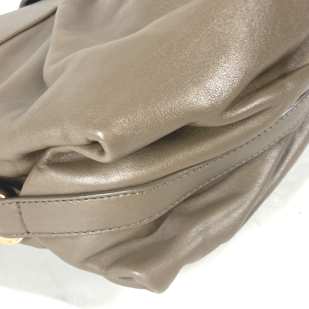 ショルダーバッグ ブルガリブルガリ ロゴ カバン 肩掛け レザー グレー ショルダーバッグ ブルガリブルガリ ロゴ カバン 肩掛け レザー グレー