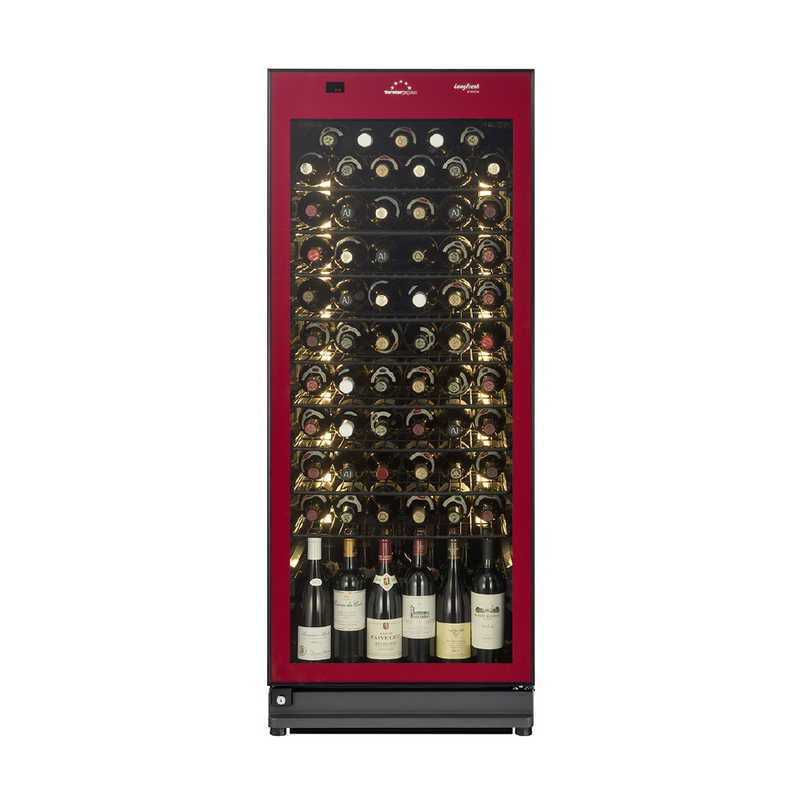 フォルスタージャパン ワインセラー LongFresh ロングフレッシュ ワインレッド 77本 左開き ST-RV273GL-R(標準設置無料) フォルスタージャパン ワインセラー LongFresh ロングフレッシュ ワインレッド 77本 左開き ST-RV273GL-R(標準設置無料)