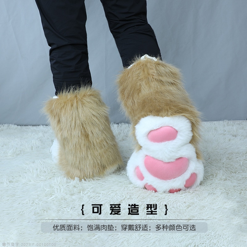 着ぐるみ着ぐるみアクセサリーコスプレ衣類アクセサリーフルパッドぬいぐるみ動物足ソックス安い
