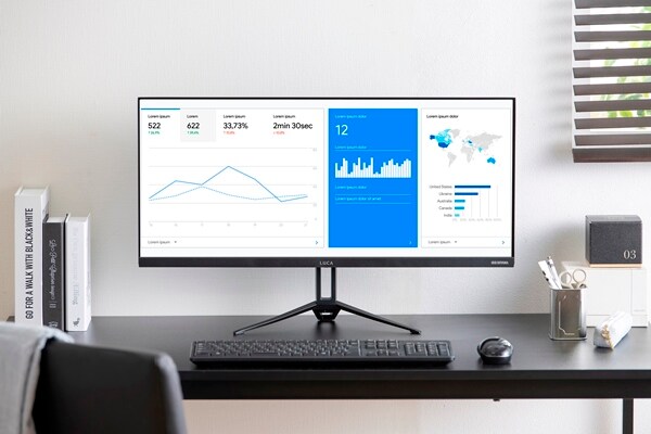アイリスオーヤマ ウルトラワイドモニター 29V型 ILD-AW29FHD-B ブラック