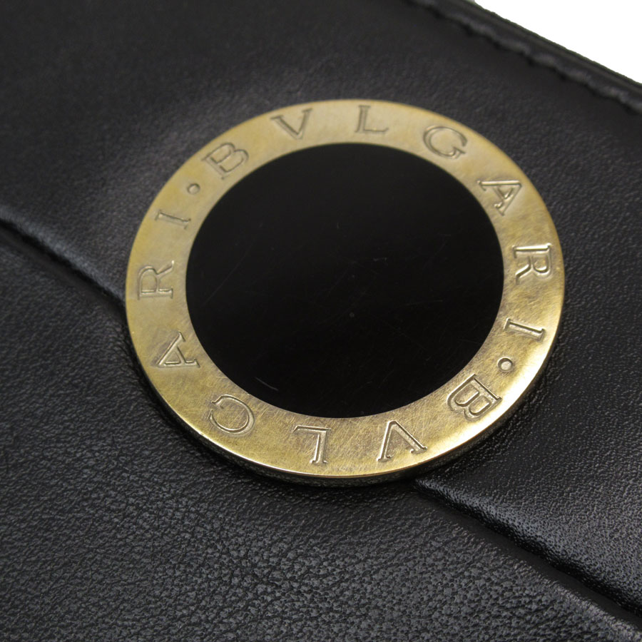 ブルガリ BVLGARI ラウンドファスナー長財布 レザー ブラック ユニセックス t19573a ブルガリ BVLGARI ラウンドファスナー長財布 レザー ブラック ユニセックス t19573a