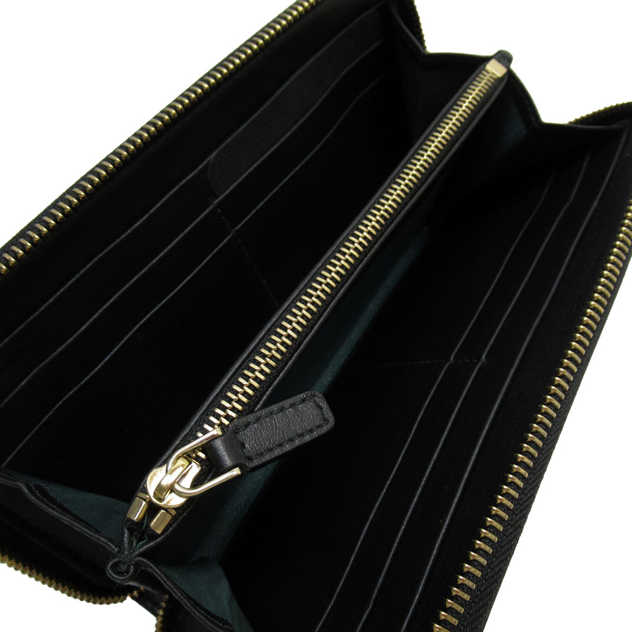 ブルガリ BVLGARI ラウンドファスナー長財布 レザー ブラック ユニセックス t19573a ブルガリ BVLGARI ラウンドファスナー長財布 レザー ブラック ユニセックス t19573a