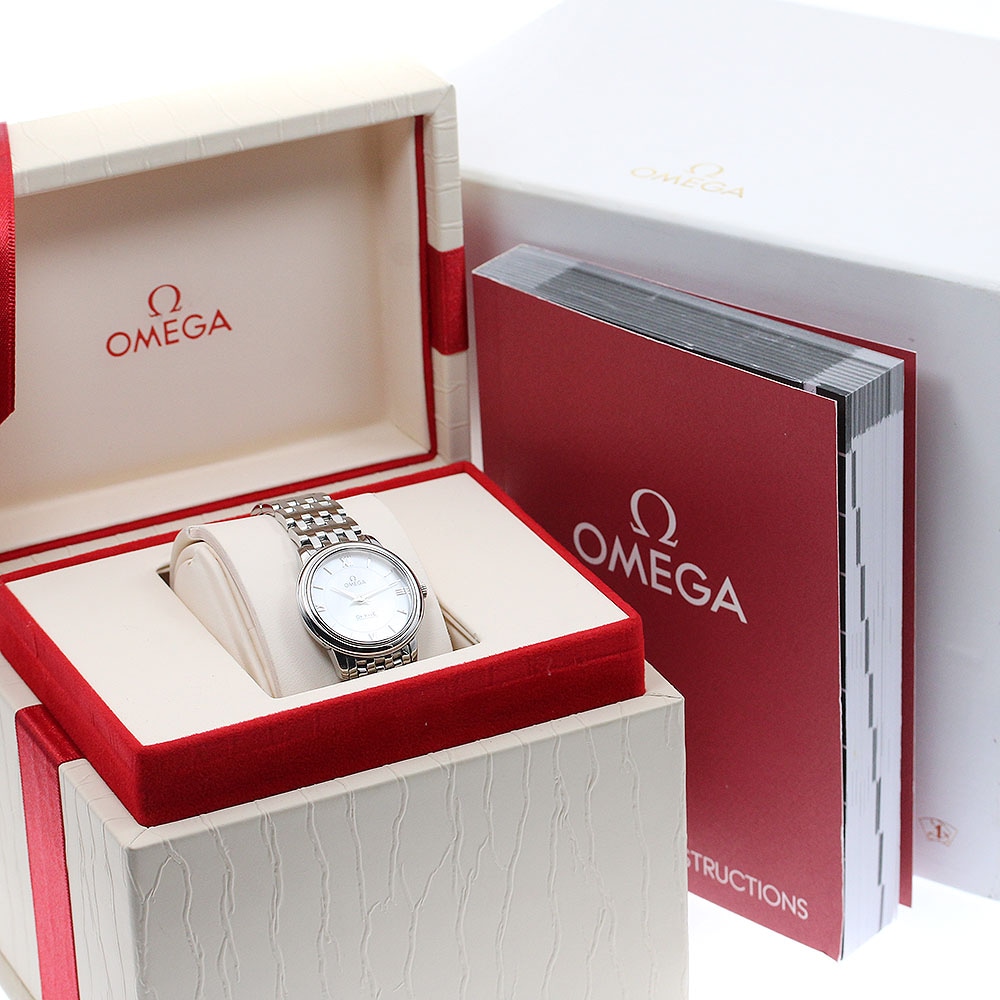 オメガ OMEGA 424.10.27.60.05.001 デビル プレステージ クォーツ レディース 箱付き_904591【中古】 オメガ OMEGA 424.10.27.60.05.001 デビル プレステージ クォーツ レディース 箱付き_904591【中古】