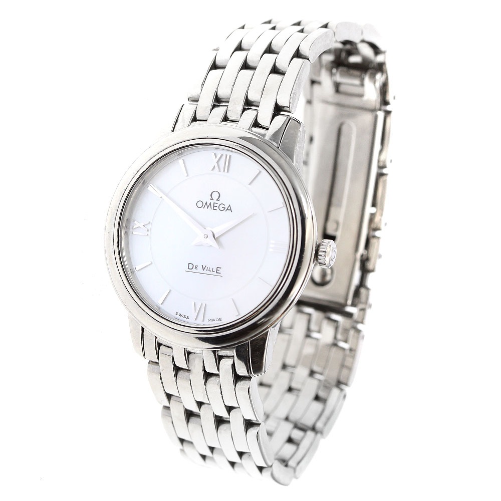 オメガ OMEGA 424.10.27.60.05.001 デビル プレステージ クォーツ レディース 箱付き_904591【中古】 オメガ OMEGA 424.10.27.60.05.001 デビル プレステージ クォーツ レディース 箱付き_904591【中古】