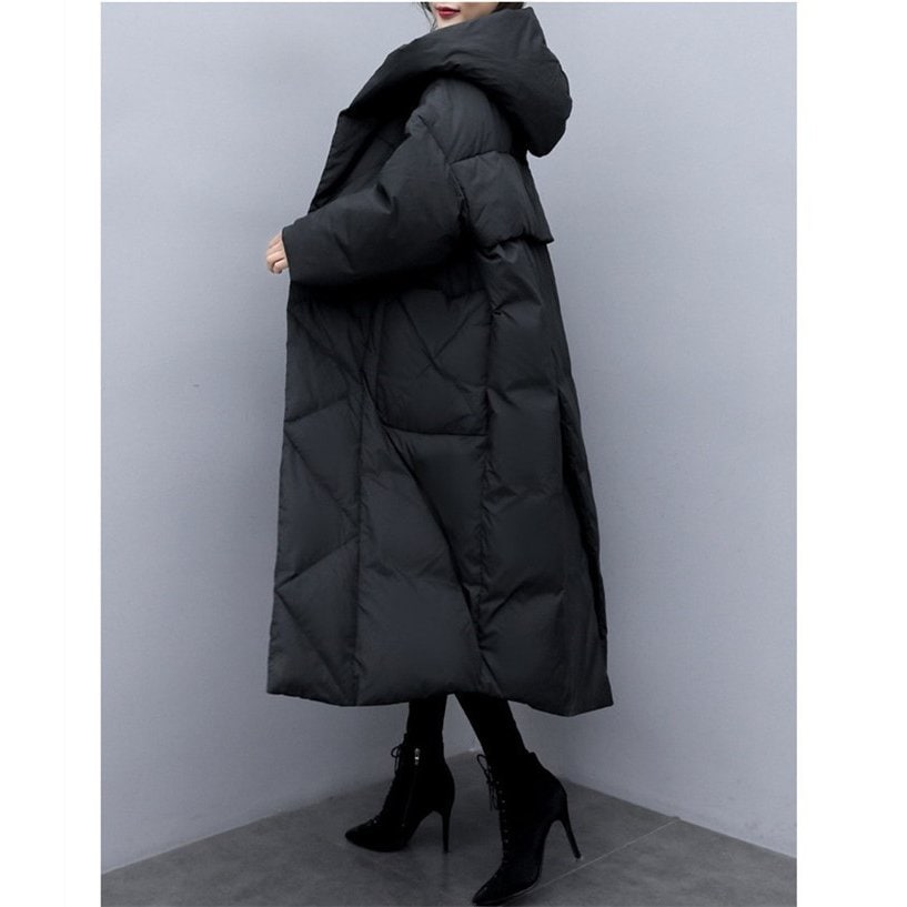 Hot!!!ダウンコート フェイクダウン 中綿コート レディース ロングコート 冬 アウター ロング丈 ロングジャケット 暖かい 体型カバー 大きいサイズ 防寒 ゆったり