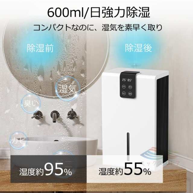 【メガ割!限定】除湿機 衣類乾燥 空気清浄機 1台3役 パワフル除湿 小型 強力除湿 ペルチェ式 部屋干し コンパクト 電気代 静音 マイナスイオン機能 花粉対策 梅雨対策 結露防止