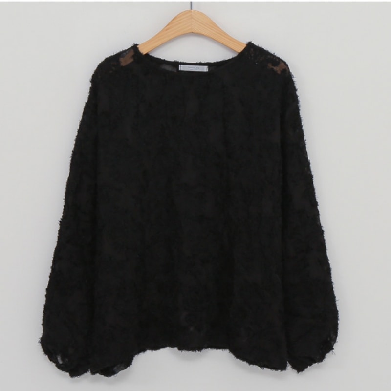 Click & Funny Nelsh バーンアウトブラウス agenciaidee.com