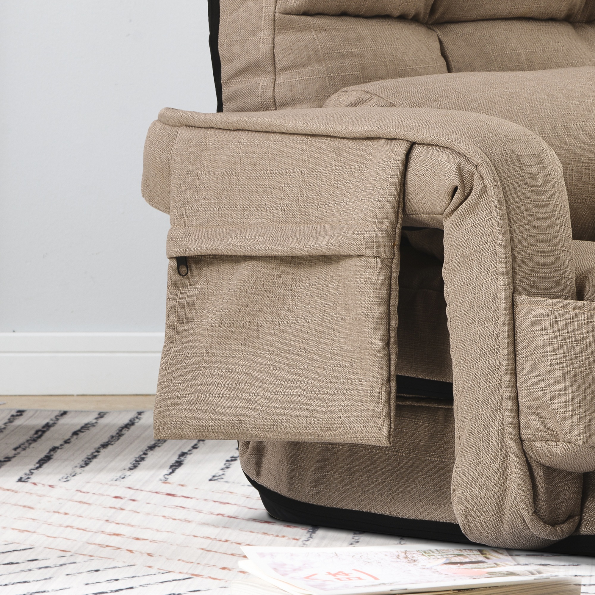 【国内発送&送·料·無·料】座椅子 椅子 14段ギア ファブリック リクライニングチェアー 座イス いす おしゃれ チェアー イス コンパクト【コーヒー】*1 【国内発送&送·料·無·料】座椅子 椅子 14段ギア ファブリック リクライニングチェアー 座イス いす おしゃれ チェアー イス コンパクト【コーヒー】*1