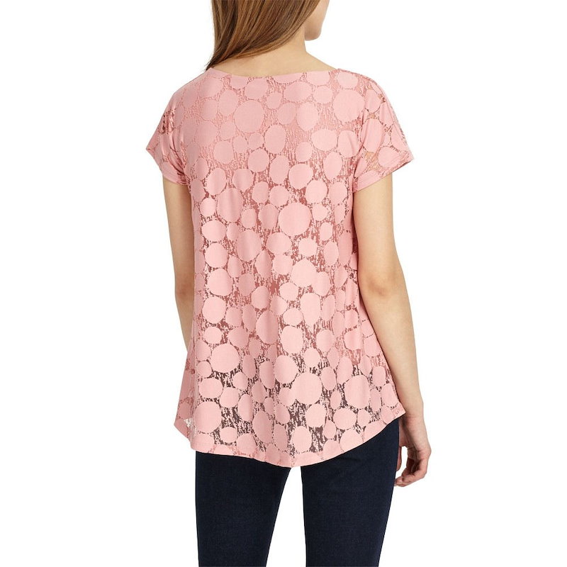 フェーズ エイト レディース トップス【Becky Burnout Top】fuchsia フェーズ エイト レディース トップス【Becky Burnout Top】fuchsia