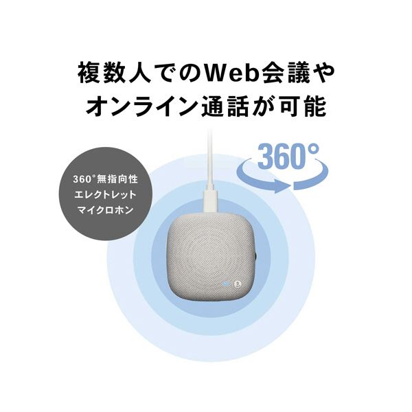 オーディオテクニカサスティナブル素材 USBスピーカーフォン AT-CSP1 1台