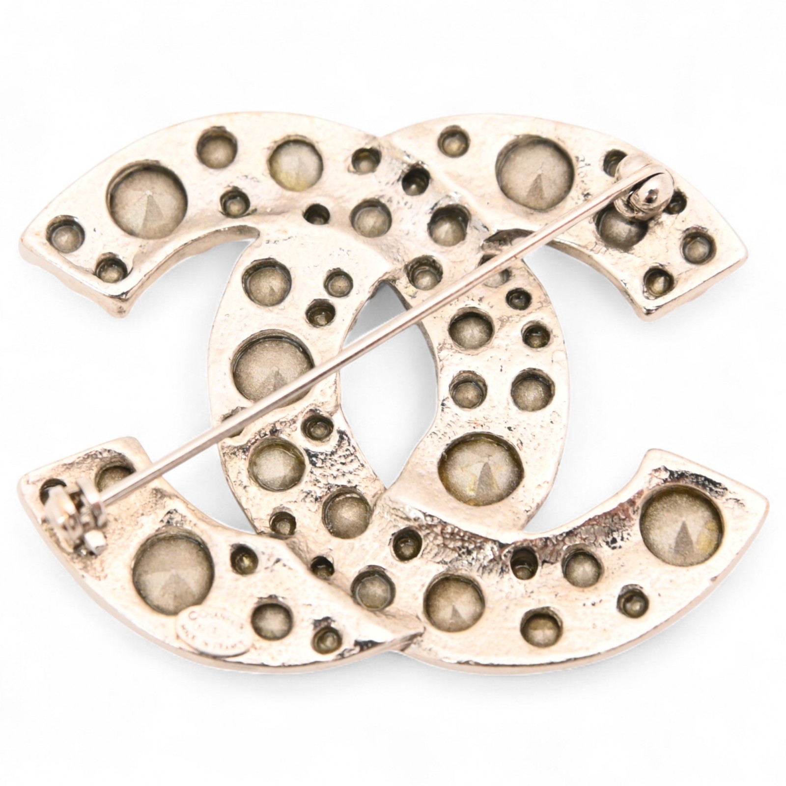 シャネル ブローチ ラインストーン ココマーク Aランク ch0145dd シャネル ブローチ ラインストーン ココマーク Aランク ch0145dd