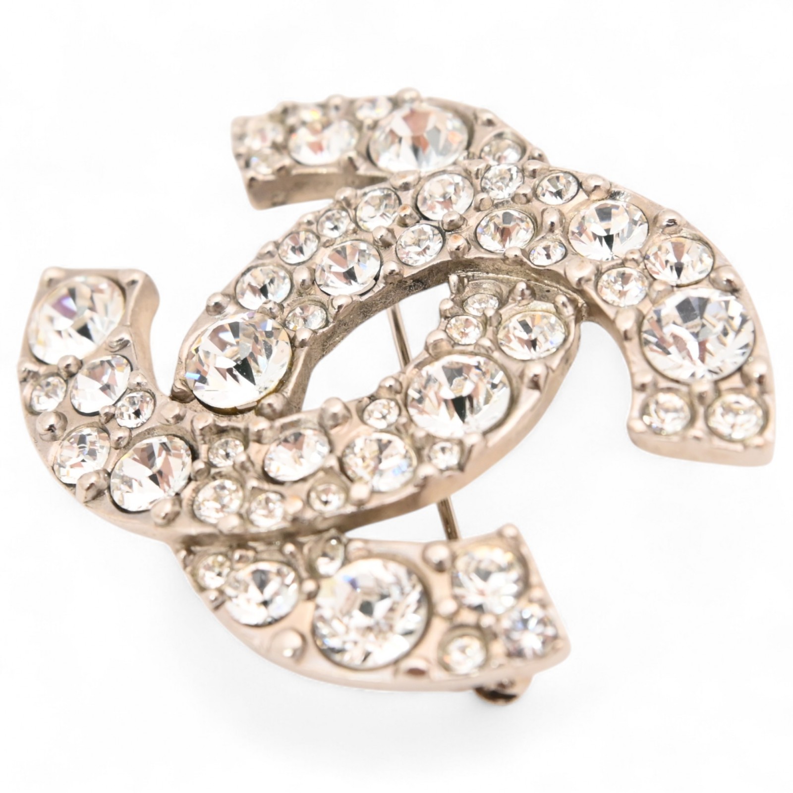 シャネル ブローチ ラインストーン ココマーク Aランク ch0145dd シャネル ブローチ ラインストーン ココマーク Aランク ch0145dd