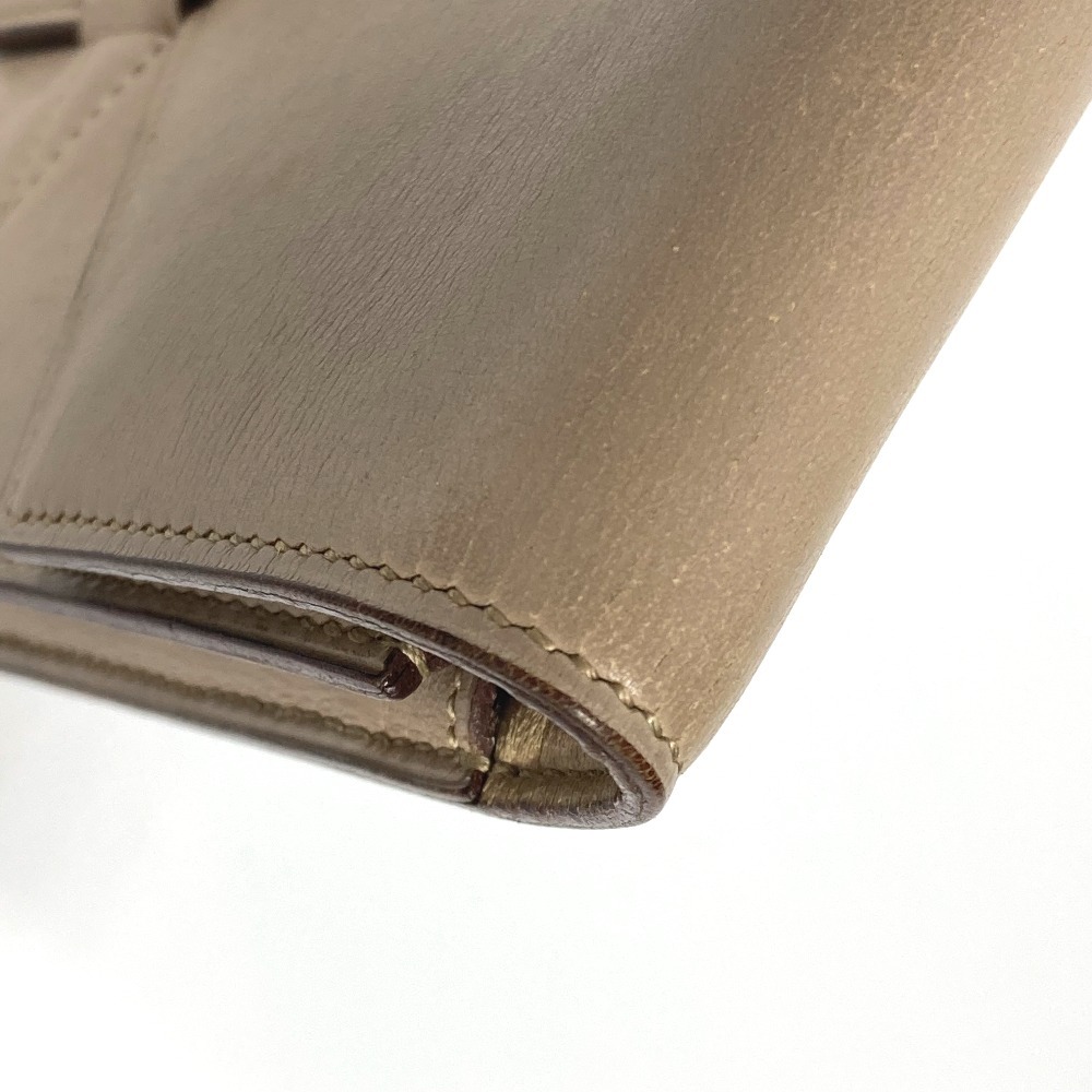 クラッチバッグ フラップ ベルト ヴィンテージ カバン ポーチ フラップ レザー ベージュ系