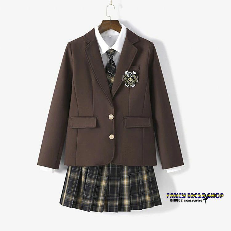 【制服標準装備】ブレザー 黒 紺 ジャケット 女の子 長袖 スーツ 卒業式 女の子 制服 女子 ジャケット 卒服 入学式 通学 ブレザー 長袖 中学生 女子高生 JK 学園祭 発表会 150 1