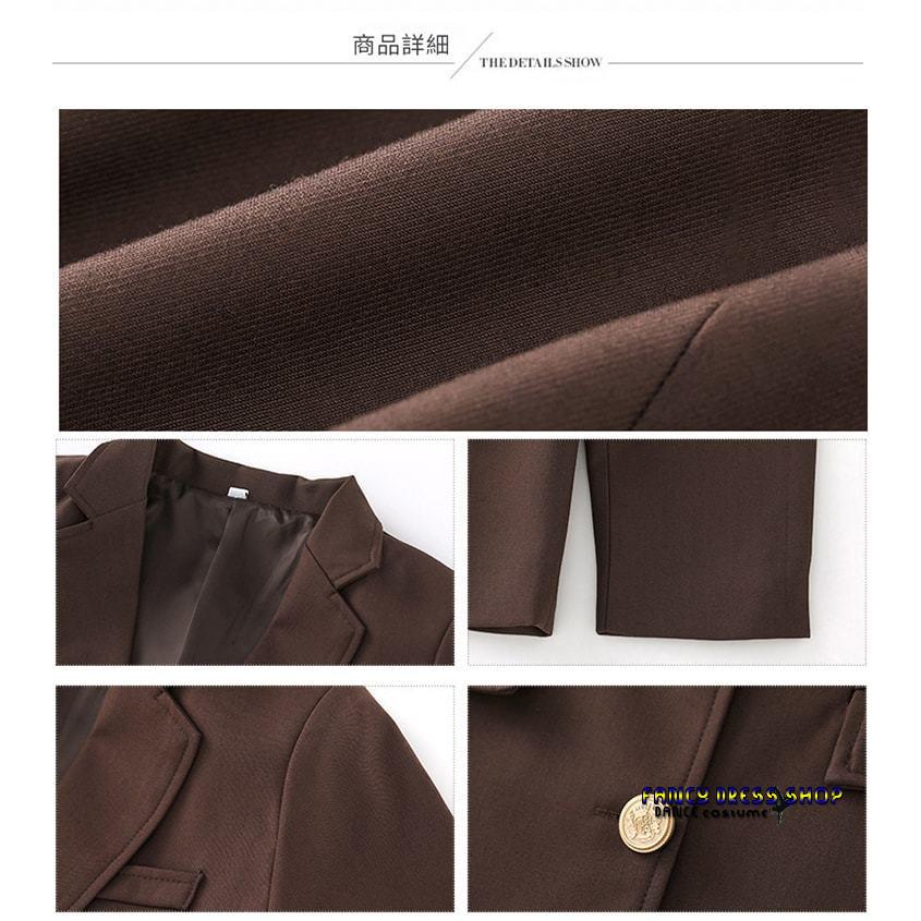 【制服標準装備】ブレザー 黒 紺 ジャケット 女の子 長袖 スーツ 卒業式 女の子 制服 女子 ジャケット 卒服 入学式 通学 ブレザー 長袖 中学生 女子高生 JK 学園祭 発表会 150 1