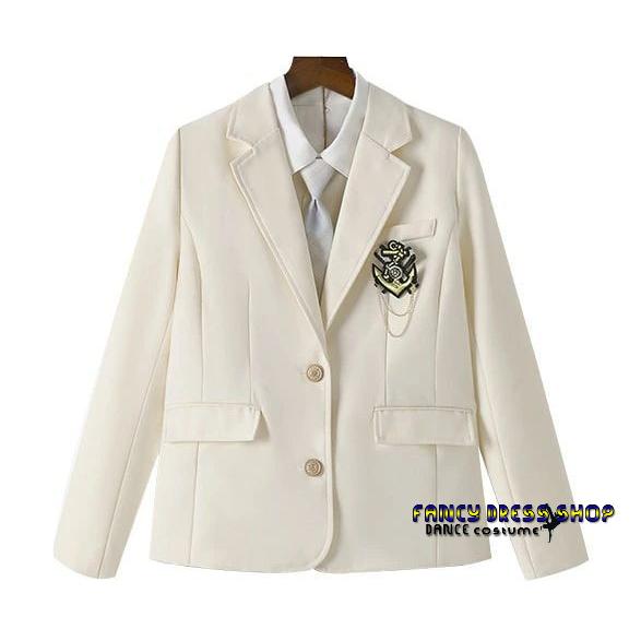 【制服標準装備】ブレザー 黒 紺 ジャケット 女の子 長袖 スーツ 卒業式 女の子 制服 女子 ジャケット 卒服 入学式 通学 ブレザー 長袖 中学生 女子高生 JK 学園祭 発表会 150 1