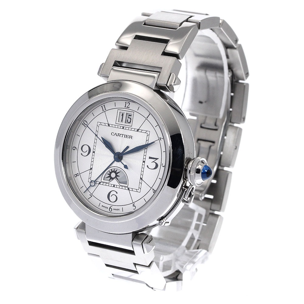 カルティエ CARTIER W31093M7 パシャ XL ナイト&デイ 自動巻き メンズ 良品 _899131【中古】 カルティエ CARTIER W31093M7 パシャ XL ナイト&デイ 自動巻き メンズ 良品 _899131【中古】