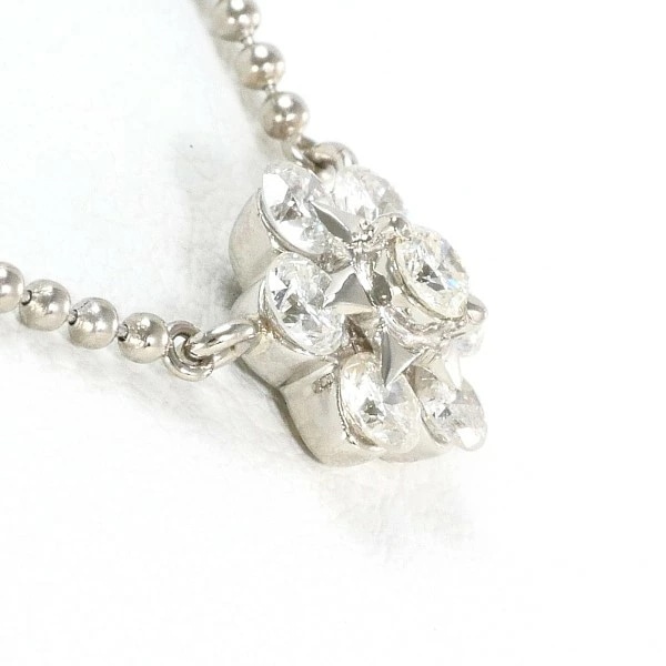 PT900 プラチナ PT850 ネックレス ダイヤ 0.50 約41cm ジュエリー 中古