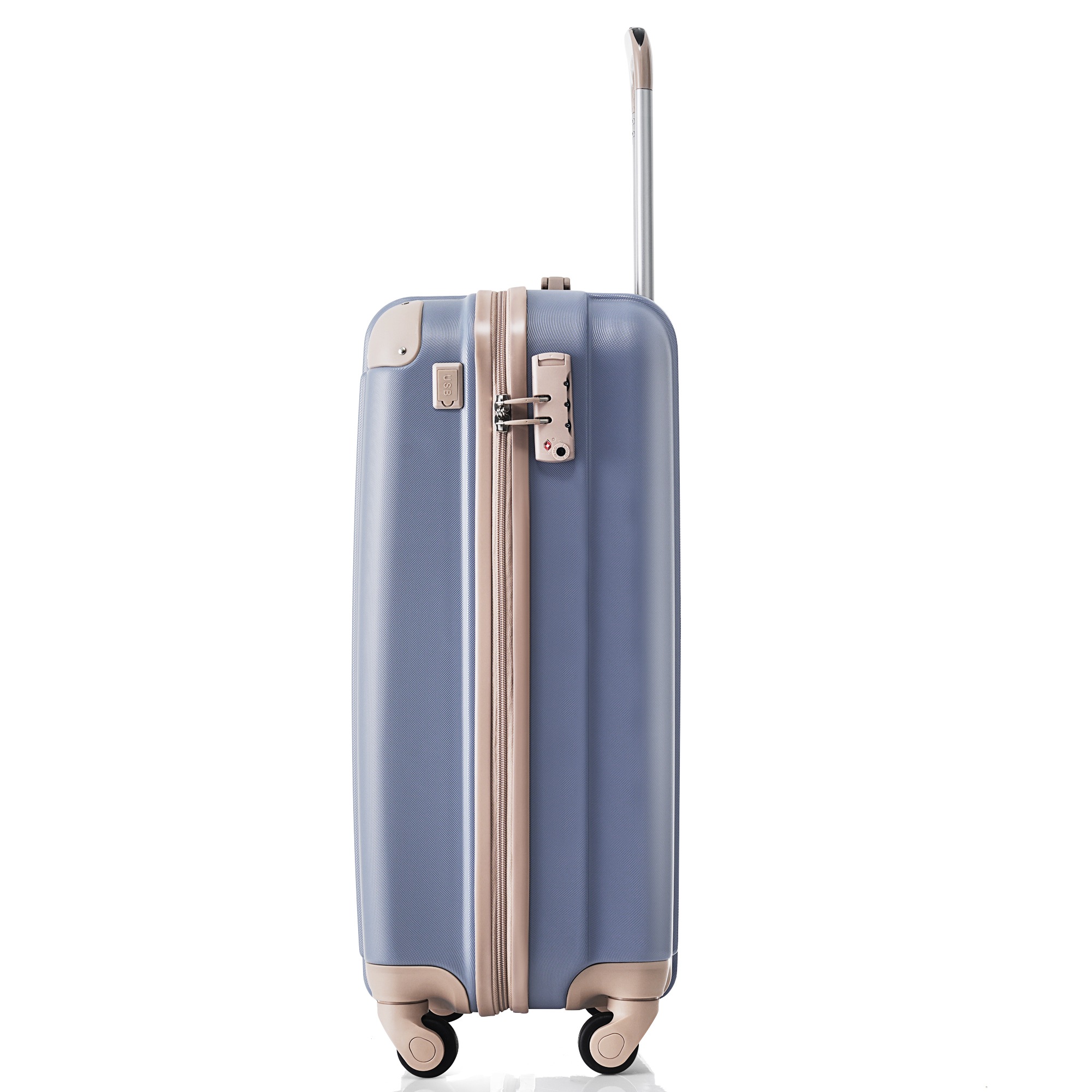 【国内即発送】キャリーケース Sサイズ スーツケース USB充電ポート付き カップホルダー付き キャリーバッグ スーツケース 2日 3日 小型 TSAロック搭載 おしゃれ