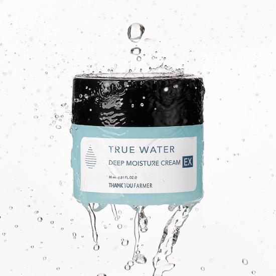 サンキューファーマー トゥルーウォーター ディープモイスチャークリーム EX 80ml オリーブヤング 韓国