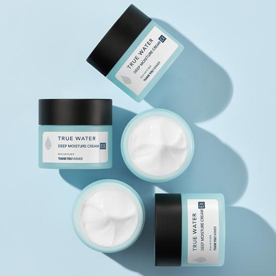 サンキューファーマー トゥルーウォーター ディープモイスチャークリーム EX 80ml オリーブヤング 韓国