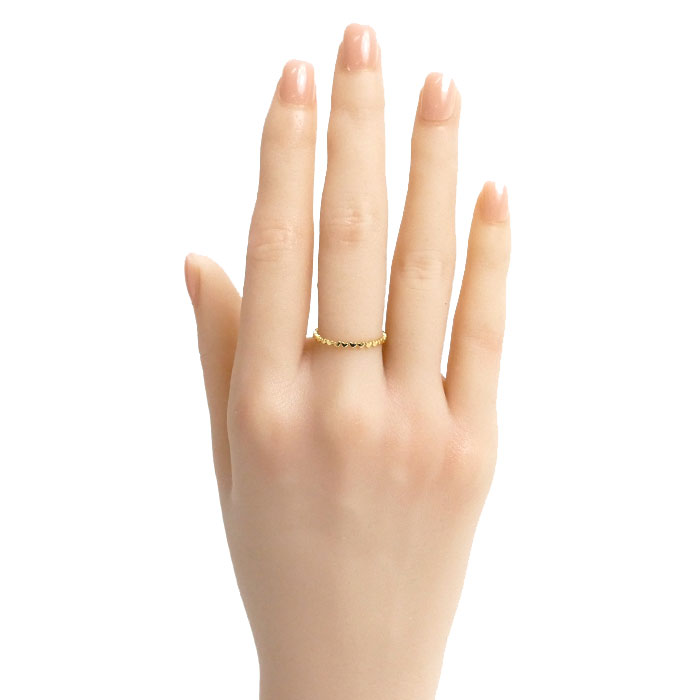 アーカー k18アンハートエタニティリング11号 K18 AHKAH アンハート