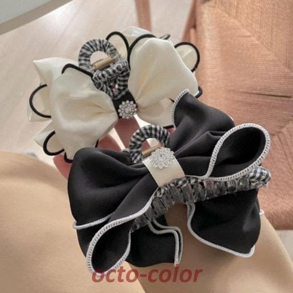 バンスクリップ ヘアアクセサリー 韓国 大きめ リボン ギンガムチェック ビジュー ハーフ ヘアクリップ ヘアピン レディース 女性 髪留め 簡単 挟む おしゃれ バンスクリップ ヘアアクセサリー 韓国 大きめ リボン ギンガムチェック ビジュー ハーフ ヘアクリップ ヘアピン レディース 女性 髪留め 簡単 挟む おしゃれ