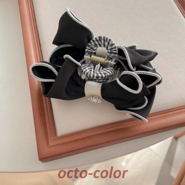 バンスクリップ ヘアアクセサリー 韓国 大きめ リボン ギンガムチェック ビジュー ハーフ ヘアクリップ ヘアピン レディース 女性 髪留め 簡単 挟む おしゃれ バンスクリップ ヘアアクセサリー 韓国 大きめ リボン ギンガムチェック ビジュー ハーフ ヘアクリップ ヘアピン レディース 女性 髪留め 簡単 挟む おしゃれ