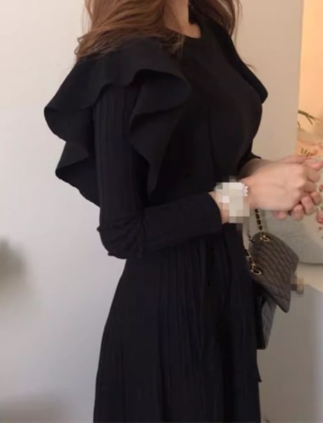 レディース ワンピース ニットワンピ ミモレ 長袖 ラウンドネック フェミニン プリーツ フリル ウエストマーク ウエストリボン 厚手 かわいい 大人可愛い きれいめ シンプル カジュアル 上品 レディース ワンピース ニットワンピ ミモレ 長袖 ラウンドネック フェミニン プリーツ フリル ウエストマーク ウエストリボン 厚手 かわいい 大人可愛い きれいめ シンプル カジュアル 上品