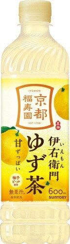 Qoo10] サントリー サントリー 伊右衛門 ゆず茶 600ml : 飲料