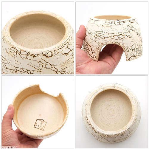 シェルター クラックウェットシェルター L 信楽焼 爬虫類 両生類 CRC17―85―30―20―00 シェルター クラックウェットシェルター L 信楽焼 爬虫類 両生類 CRC17―85―30―20―00