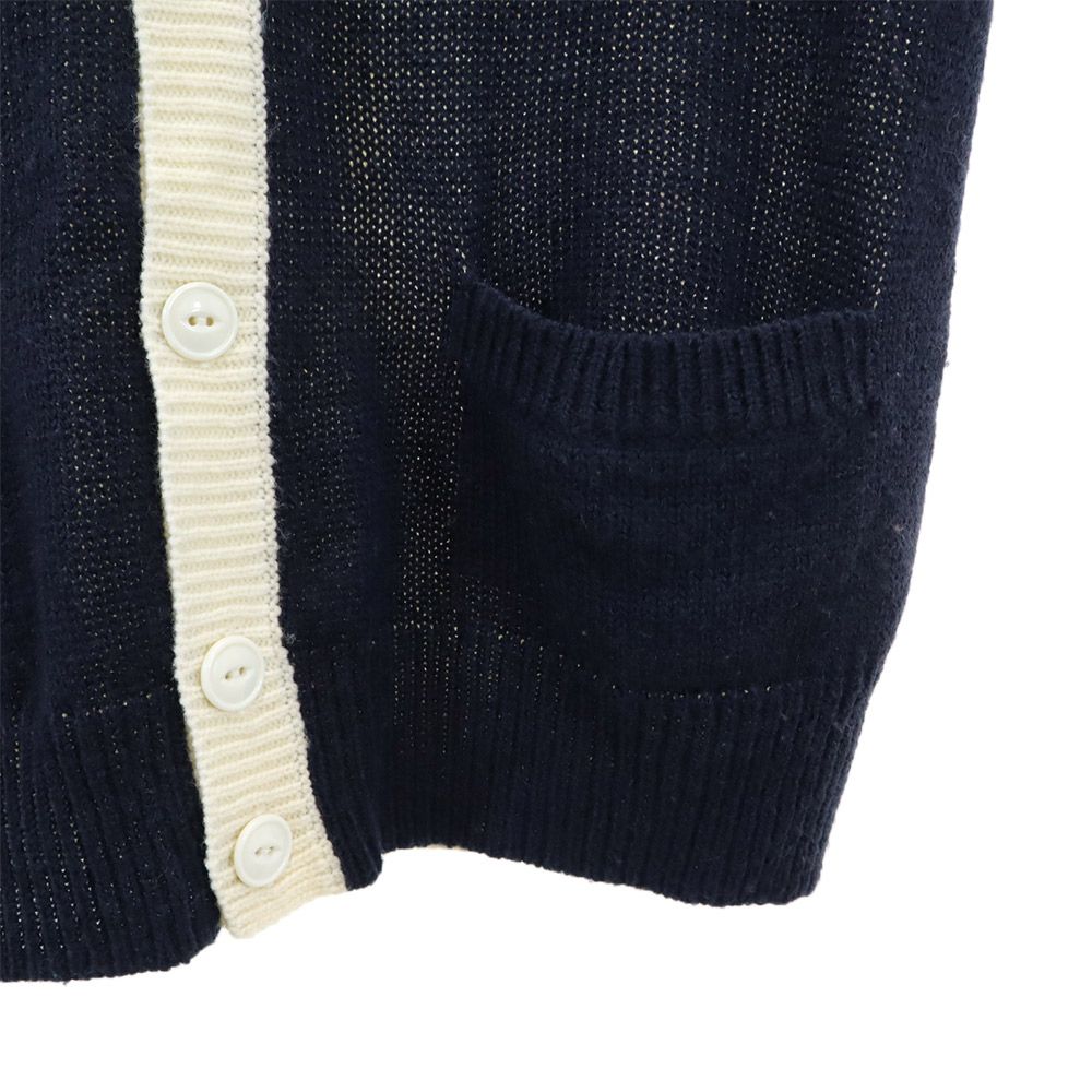 パーリーゲイツ コラボ 長袖 Vネック カーディガン 4 ネイビー系 PEARLY GATES ニット メンズ パーリーゲイツ コラボ 長袖 Vネック カーディガン 4 ネイビー系 PEARLY GATES ニット メンズ