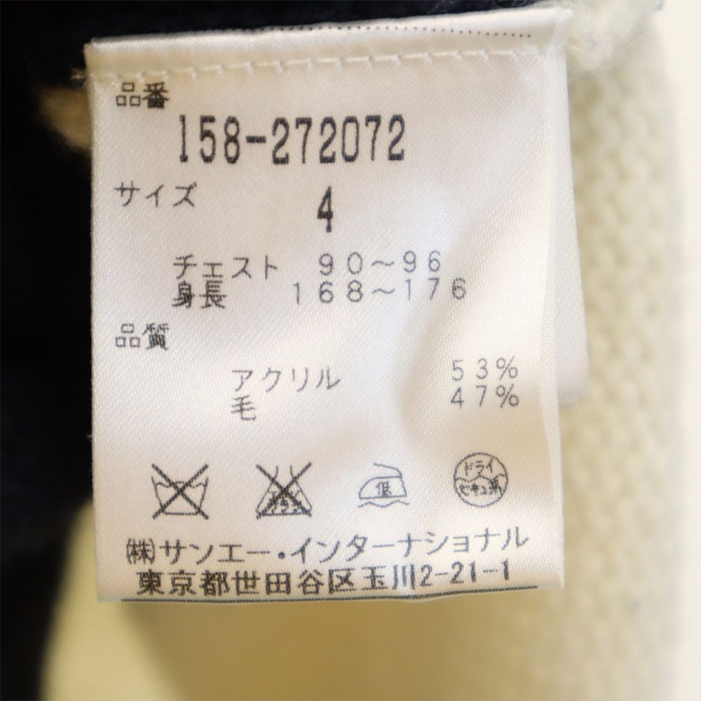 パーリーゲイツ コラボ 長袖 Vネック カーディガン 4 ネイビー系 PEARLY GATES ニット メンズ パーリーゲイツ コラボ 長袖 Vネック カーディガン 4 ネイビー系 PEARLY GATES ニット メンズ