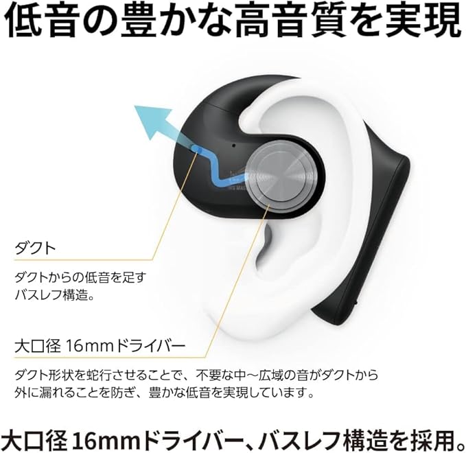 JVCケンウッド Victor ワイヤレスイヤホン bluetooth nearphones 耳をふさがない ながら聴き テレワーク 耳掛け イヤーフック 最大17時間再生 ネイビー JVCケンウッド Victor ワイヤレスイヤホン bluetooth nearphones 耳をふさがない ながら聴き テレワーク 耳掛け イヤーフック 最大17時間再生 ネイビー