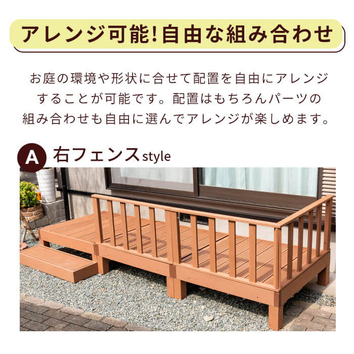 縁台 5点セット セット ウッドデッキ 人工木 庭 ガーデン エクステリア 縁側 DIY D 縁台 5点セット セット ウッドデッキ 人工木 庭 ガーデン エクステリア 縁側 DIY D