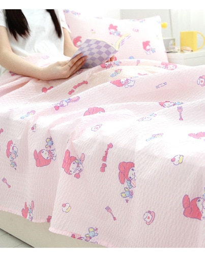 SANRIO マイメロディ 夏用 ふとん 枕カバーセット Desert 子供部屋 かわいい SANRIO マイメロディ 夏用 ふとん 枕カバーセット Desert 子供部屋 かわいい