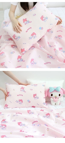 SANRIO マイメロディ 夏用 ふとん 枕カバーセット Desert 子供部屋 かわいい SANRIO マイメロディ 夏用 ふとん 枕カバーセット Desert 子供部屋 かわいい
