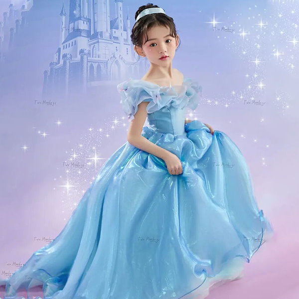 Qoo10] 子供ドレス プリンセスドレス シンデレラ